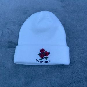 White Beanie